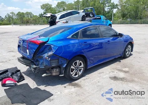 2018 Honda Civic Lx z USA, uszkodzony, nr VIN 19XFC2F55JE011004